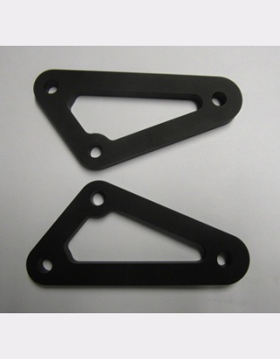 Universal footrest Bracket (Pair) 48mm centres - Choice of colours