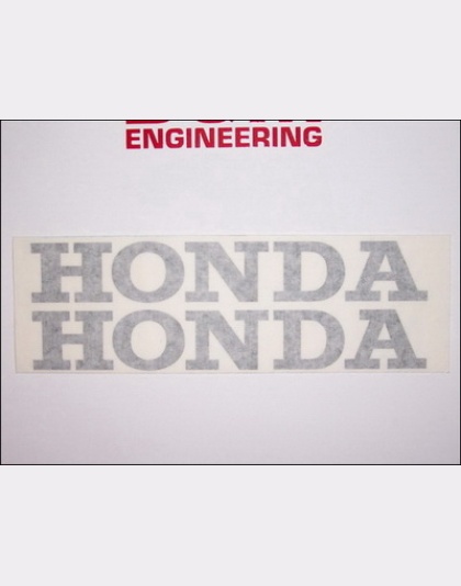 Honda fairing decals Black.(pair) P/N FDECHTYPE1D