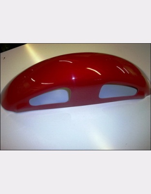 Classic Honda racing front mudguard. Fibre glass in gel coat - Choice of colour - P/N CHRFR1A