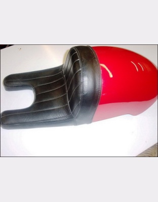 Honda CB750 race seat. Fibre glass seat base