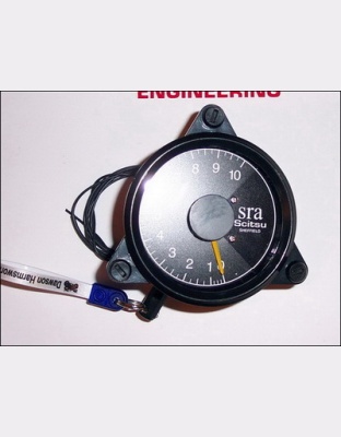 Scitsu rev counter. 0-10000 dial.Compatable with 180 deg twin