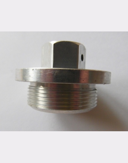 Drilled sump plug
